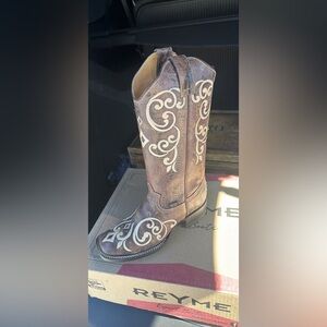Western Cowboy leather boots